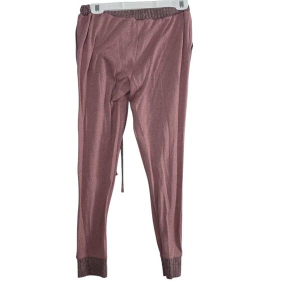 Lucky Brand Women's Size Small Pink Ribbed Matching Lounge Set - Picture 4 of 8